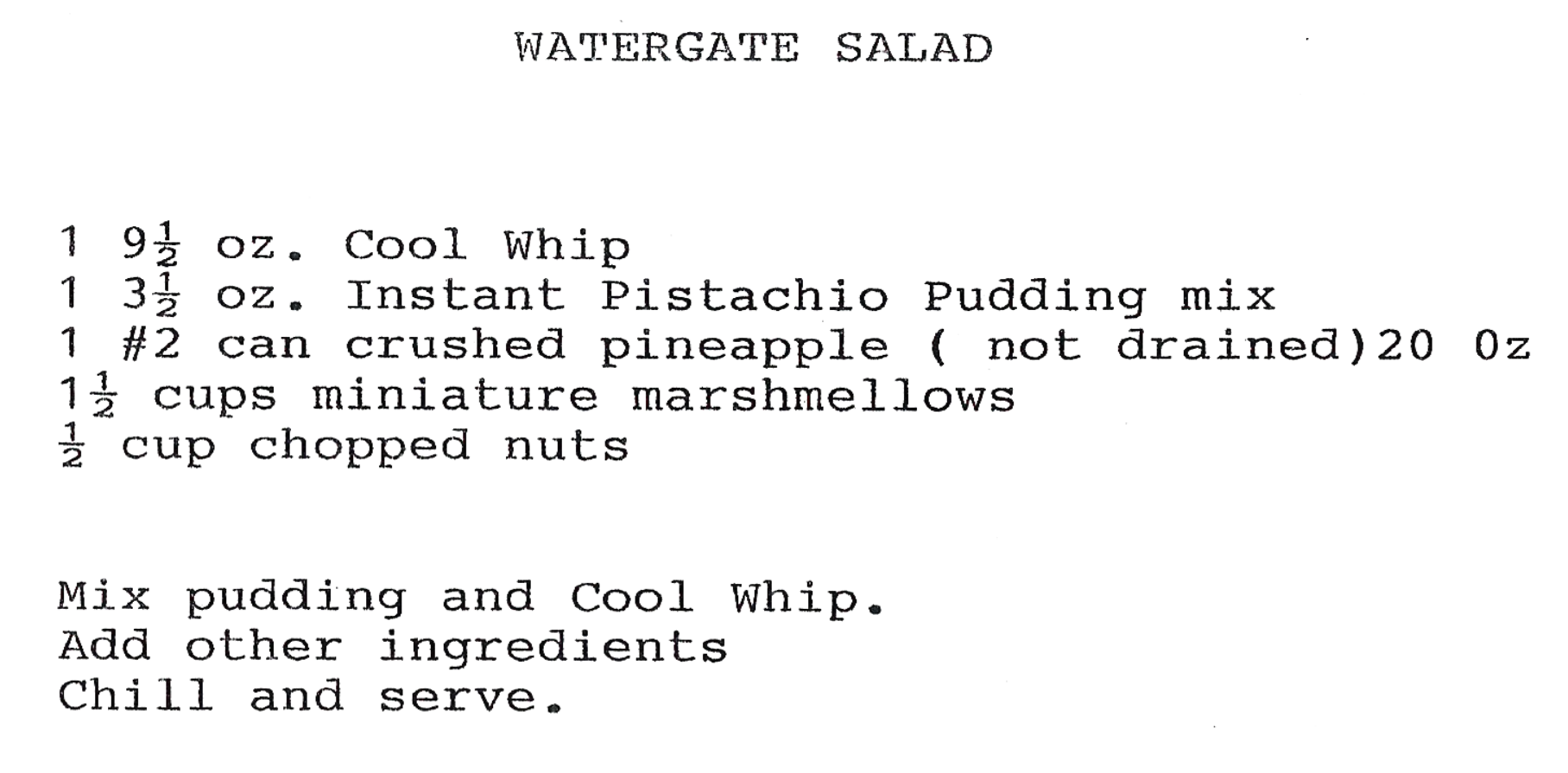 Watergate Salad Image